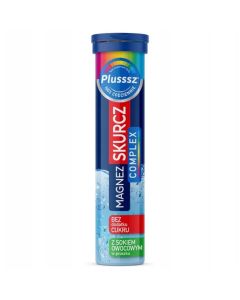 PLUSSSZ - Magnez Skurcz Complex - 20 tabletek musujących