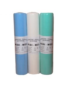 Podkład higieniczny ochronny z warstwą folii, 38cm x 40mb - Niebieski