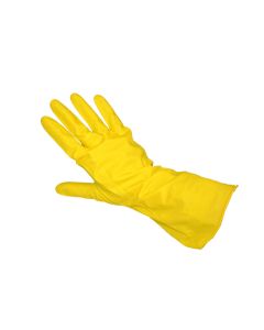 Rękawice gospodarcze gumowe Ideall yellow - rozmiar S