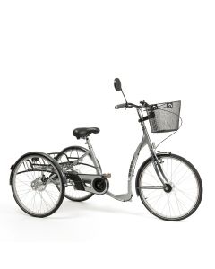 Elektryczny rower rehabilitacyjny trójkołowy Vermeiren Lagoon-E 2219E - Szary