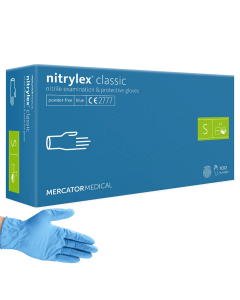 Rękawice nitrylowe Mercator Nitrylex Classic 