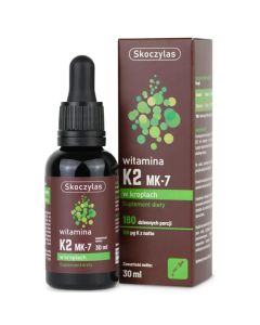 Skoczylas - Witamina K2 MK-7 w kroplach - 30 ml