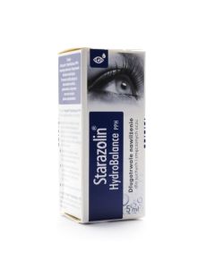 Krople do oczu Starazolin HydroBalance PPH - Nawilżają i chronią  - 3 x 5ml