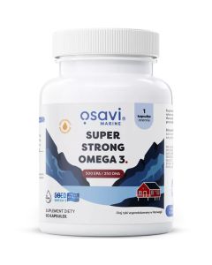 Osavi Super Strong Omega 3 500 EPA / 250 DHA - 60 miękkich kapsułek