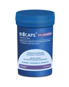 Bicaps Sylimarin - Wsparcie układu trawiennego i wątroby - 60 kapsułek