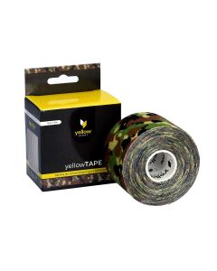 yellowTAPE – taśma do kinesiotapingu 5 cm x 5 m - zielony moro