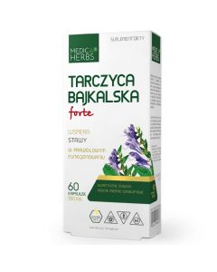 Medica Herbs Tarczyca Bajkalska forte - 60 kapsułek