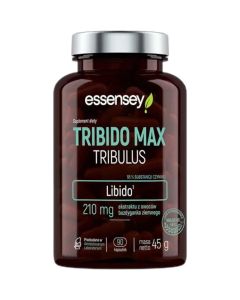 Essensey Tribido Max Tribulus - Kapsułki poprawiające poziom testosteronu - 90 kapsułek