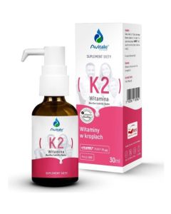 Avitale Witamina K2 - Zdrowy układ krążenia w kroplach - 30 ml