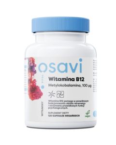 Osavi - Witamina B12, Metylokobalamina - 120 kapsułek