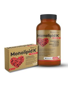 Xenico Pharma Monolipid K Forte - wspiera prawidłowy cholesterol – 30 kapsułek