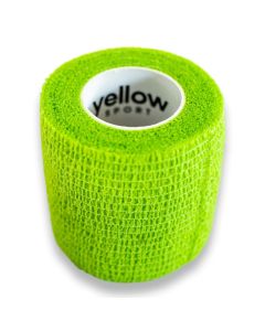 yellowBAND bandaż kohezyjny różne rozmiary i kolory - Zielony - 5 cm