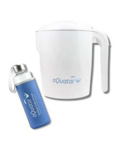 Zestaw aQuator Classic Jonizator wody alkalicznej naczyniowy + butelka