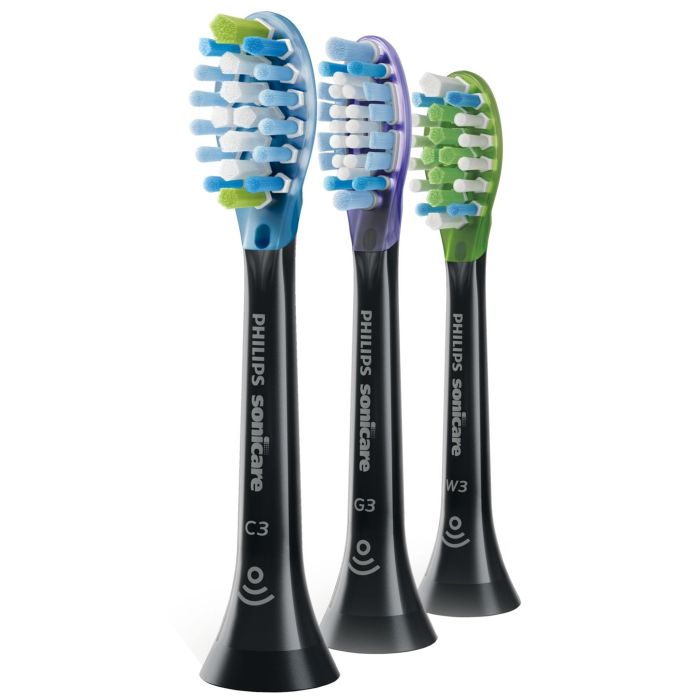 Końcówki do szczoteczki Philips Premium Mix Black HX9073/33 - 3 sztuki main product photo