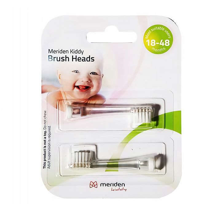 Końcówki do szczoteczki dla dzieci starszych Meriden Kiddy 18 - 48 miesięcy - 2 sztuki main product photo