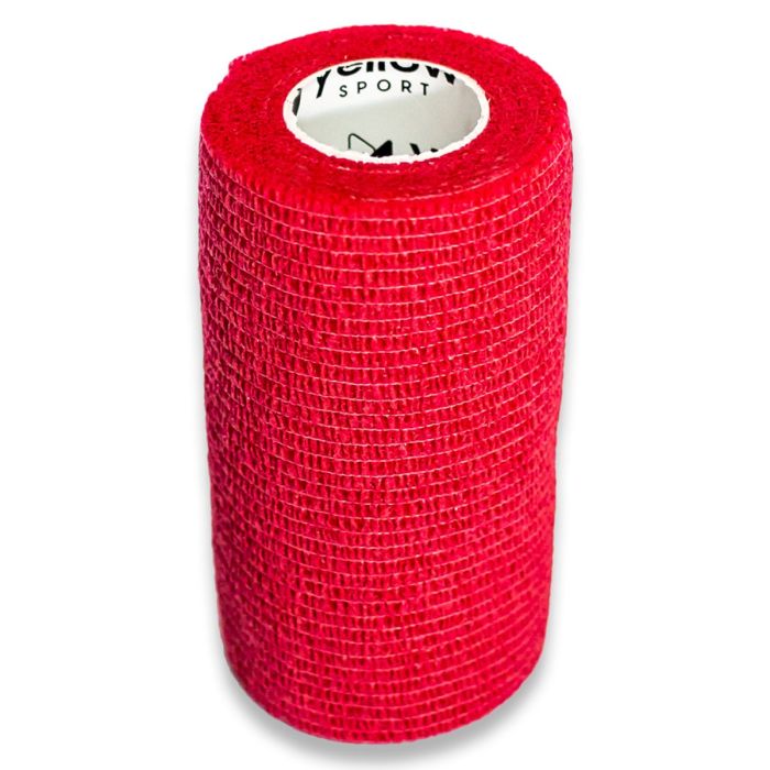 yellowBAND bandaż kohezyjny różne rozmiary i kolory - Czerwony - 10 cm main product photo