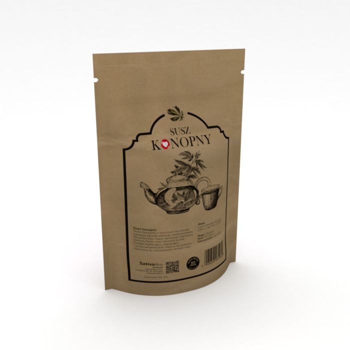Herbata konopna Sativa Life - relaksująca, naturalna herbata - 50 g main product photo