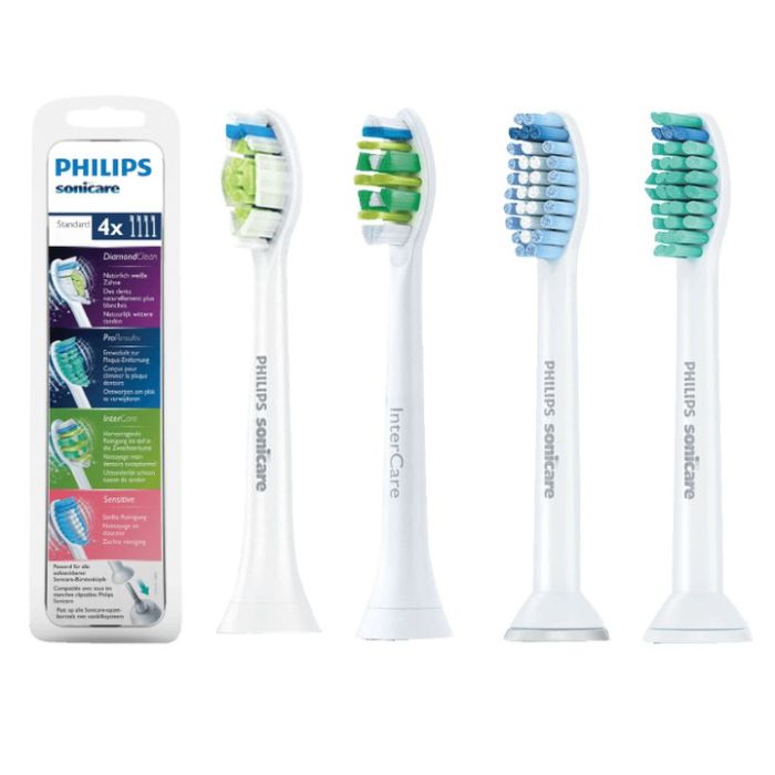 Końcówki wymienne do szczoteczek Philips Sonicare HX6004/17 - 4 szt. main product photo