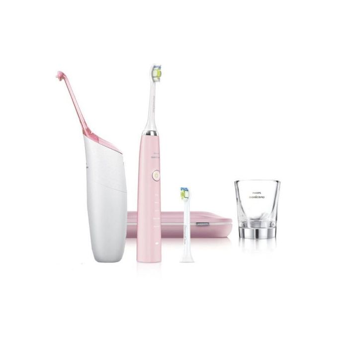 Zestaw Philips Sonicare Diamond Clean Pink + AirFloss ULTRA Pink HX8391/02 main product photo