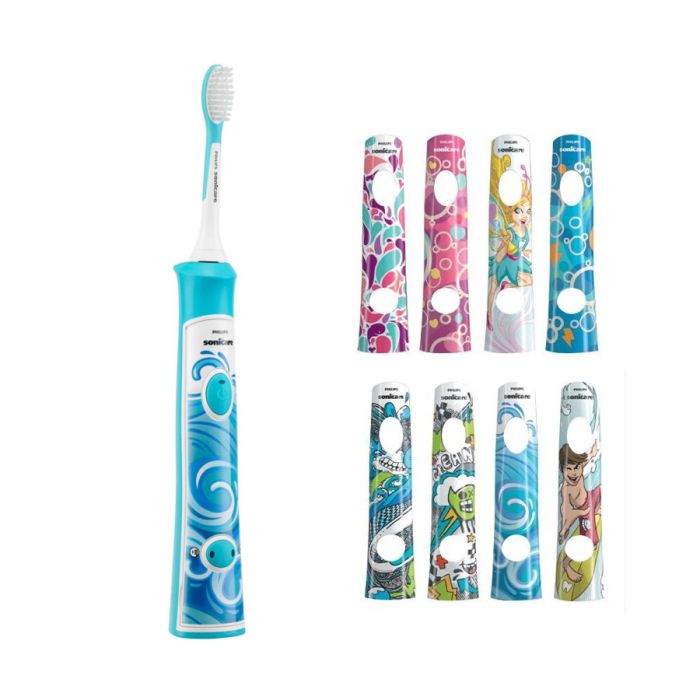 Szczoteczka soniczna dla dzieci Philips Sonicare HX6311/07 *8 naklejek* od 3 roku życia** main product photo