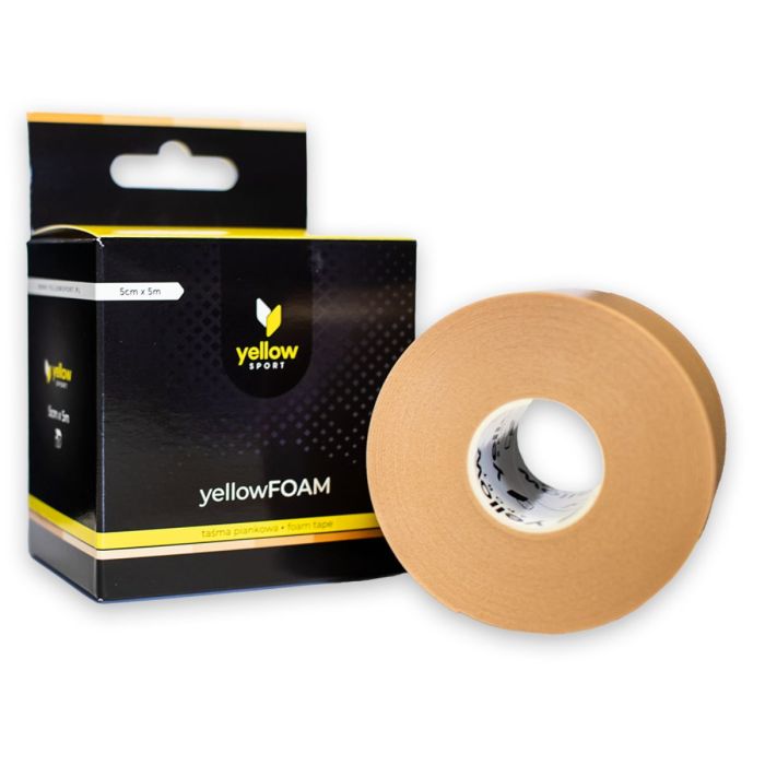 YellowFOAM yellowSport Taśma piankowa przeciw otarciom 5 cm x 5 m main product photo