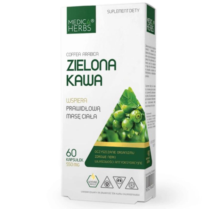 Medica Herbs Zielona Kawa - 60 kapsułek main product photo