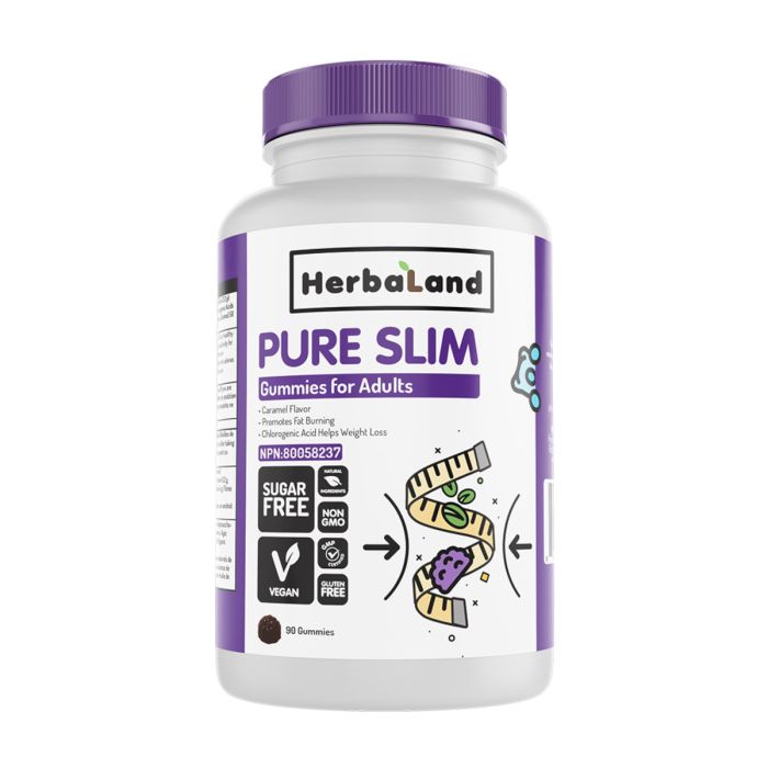 Herbaland Pure Slim żelki dla dorosłych – kontrola wagi, 90 sztuk main product photo