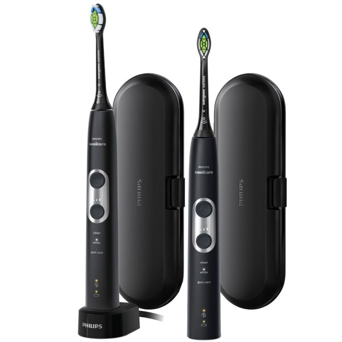 Zestaw szczoteczek sonicznych Philips Sonicare ProtectiveClean 6100 HX6870/34 + etui main product photo