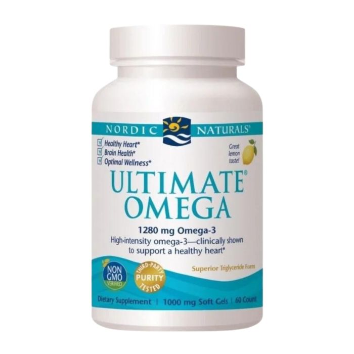 Nordic Naturals Ultimate Omega, 1280mg - cytryna - 60/180 kapsułek-60 main product photo