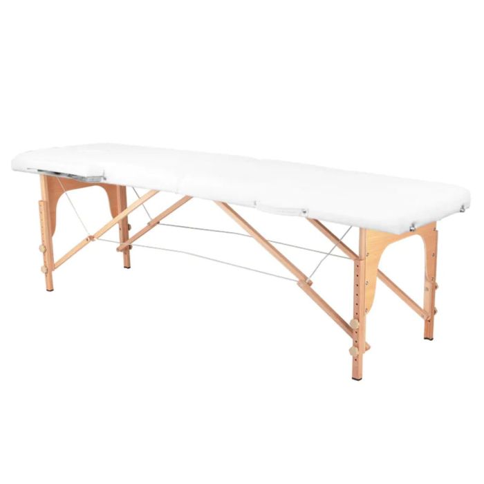 Stół składany do masażu drewniany Komfort Activ Fizjo biały main product photo