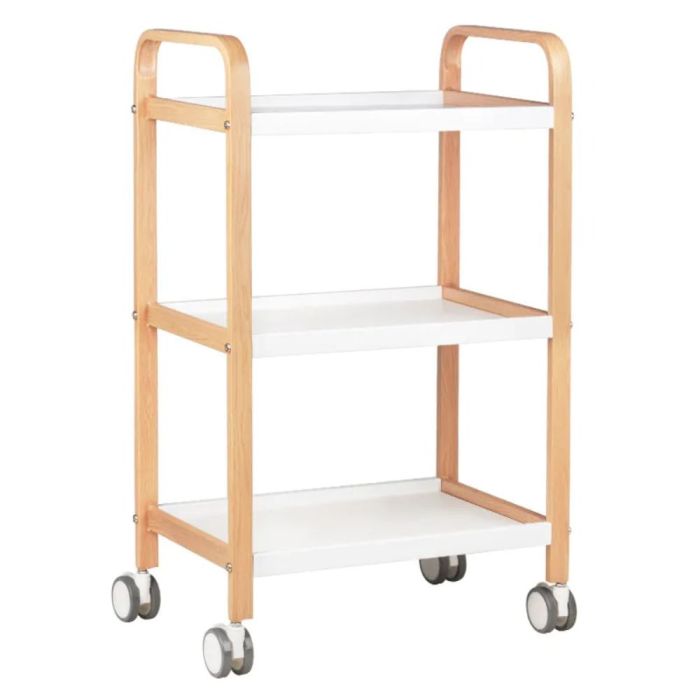 Stolik kosmetyczny - pomocnik HS-09 drewno - biały main product photo