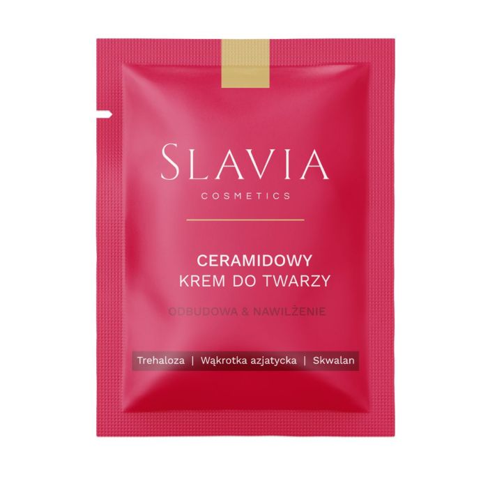 Slavia Cosmetics Ceramidowy krem do twarzy Odbudowa & Nawilżenie - 2 ml main product photo
