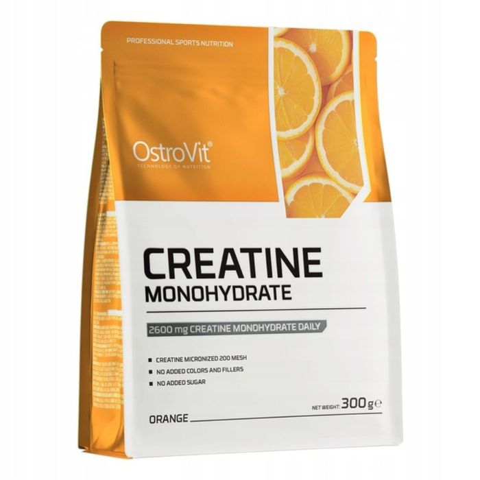 OstroVit Creatine Monohydrate - pomarańcza - Monohydrat w proszku - 300g main product photo