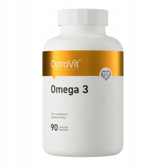 OstroVit Omega 3 - Suplement diety zawiera kwasy Omega 3 - 90 kapsułek main product photo