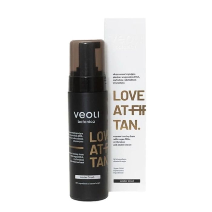Veoli Botanica LOVE AT FIRST TAN - Amber Crush pianka brązująca 200 ml main product photo