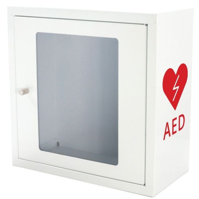 Szafka ASB1000 na defibrylator AED - zamek magnetyczny, biała main product photo