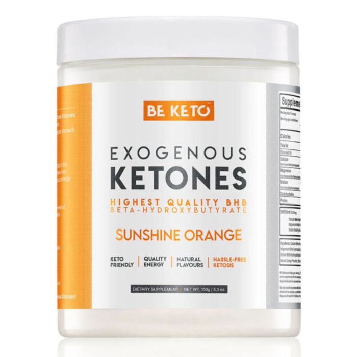 BeKeto Ketony Egzogenne - Rewolucyjny suplement o smaku pomarańczowym 50g main product photo