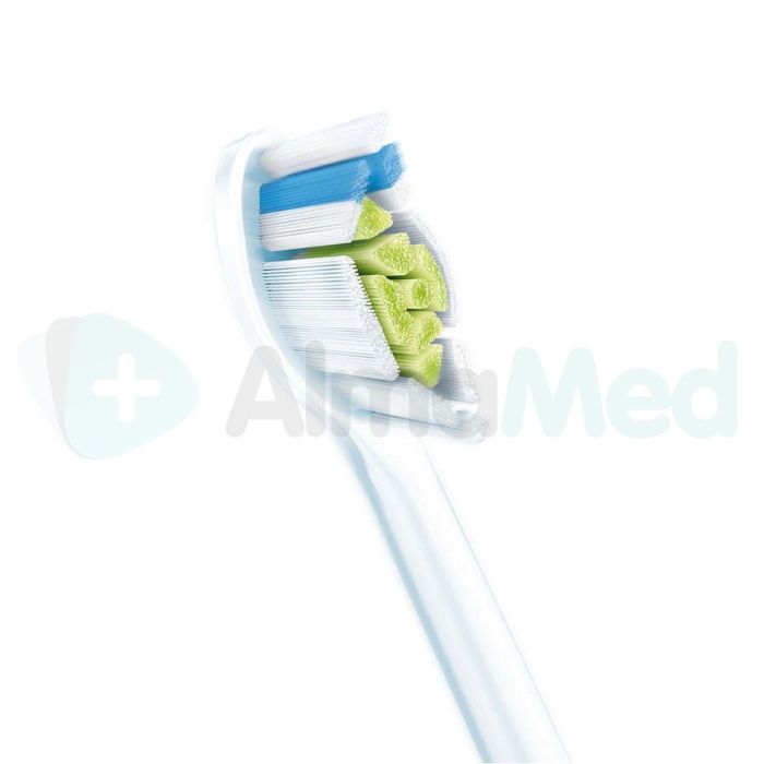 Końcówki do szczoteczki sonicznej Philips Sonicare DiamondClean - białe HX6064/10 (4 szt.) main product photo