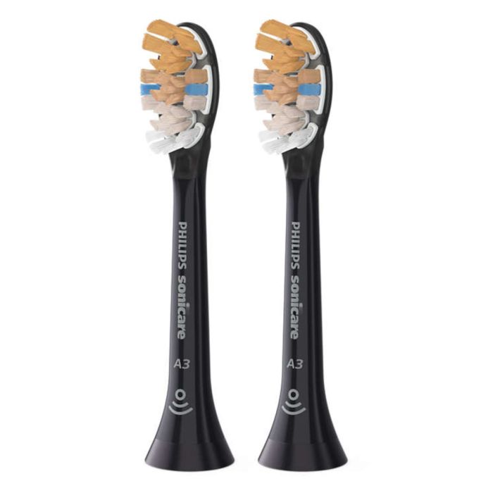Końcówki do szczoteczki Philips Sonicare PREMIUM ALL in ONE A3, czarne (HX9092/11) – 2 sztuki main product photo