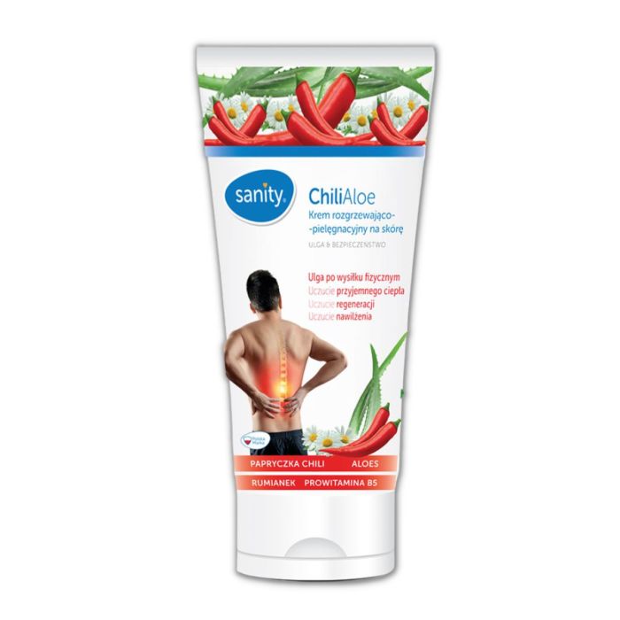 ChiliAloe - Krem rozgrzewająco-pielęgnacyjny na skórę - 200ml main product photo