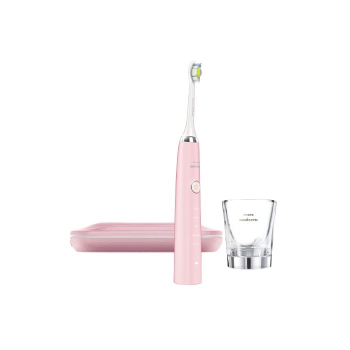 Szczoteczka Soniczna Philips Diamond Clean Pink HX9362/67 - Kolor różowy - Pomaga osiągnąć biel zębów main product photo