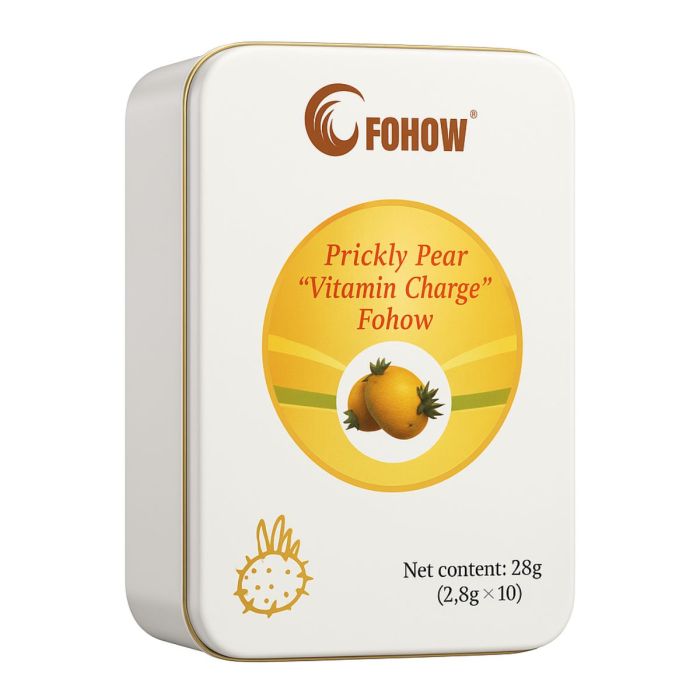 Fohow "Prickly Pear" Cukierki z opuncją figową - 6 opakowań po 10 sztuk main product photo