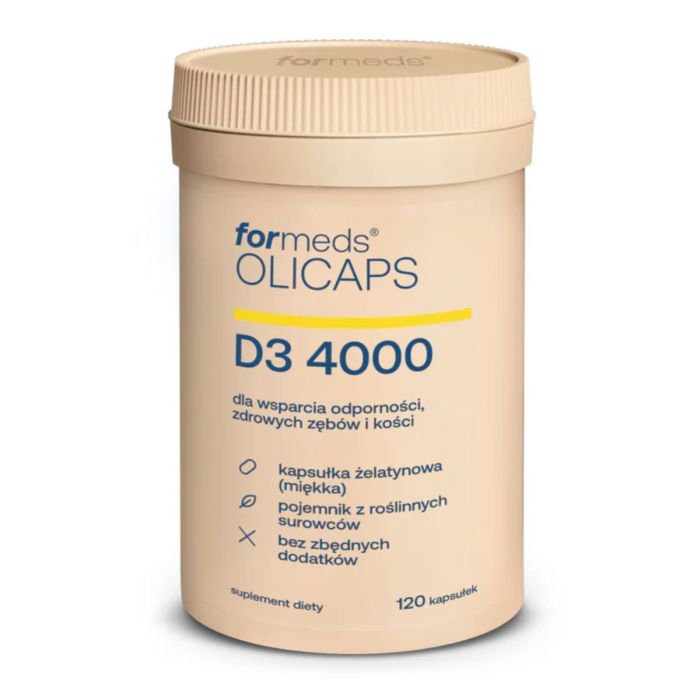 Witamina D3 4000 Formeds Olicaps - 120 kapsułek main product photo