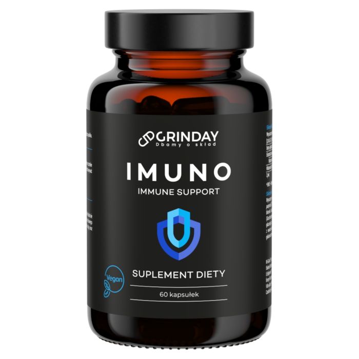 Grinday Imuno Immune Support - Wzmocnienie Odporności - 60 kapsułek main product photo