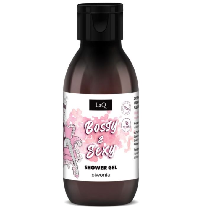 LaQ Mini PIWONIA: BOSSY & SEXY żel pod prysznic 100ml main product photo
