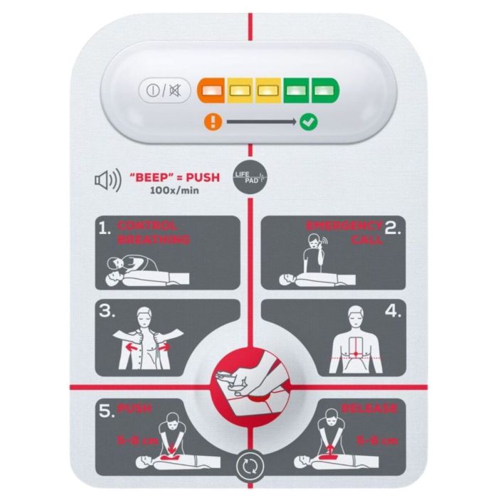 Czujnik uciśnięć LifePAD CPR main product photo