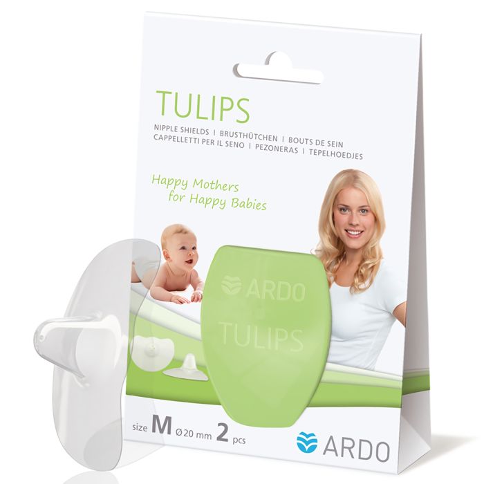 Nakładki na piersi silikonowe Tulips Ardo Medical - 2 sztuki - M main product photo