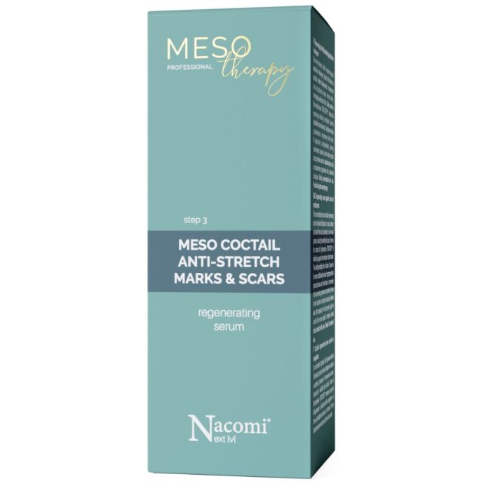 Nacomi meso regenerujący koktajl zapobiegający bliznom i rozstępom 30 ml main product photo
