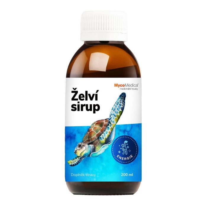 MycoMedica - Syrop Żółwi - Syrop na wzmocnienie dla dzieci - 200 ml main product photo