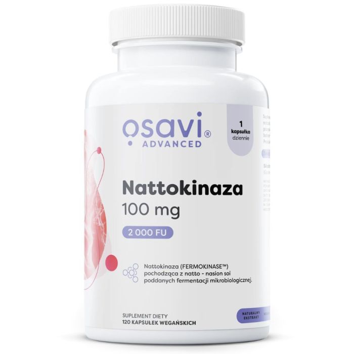 Nattokinaza 100 mg Osavi - 60 kapsułek main product photo